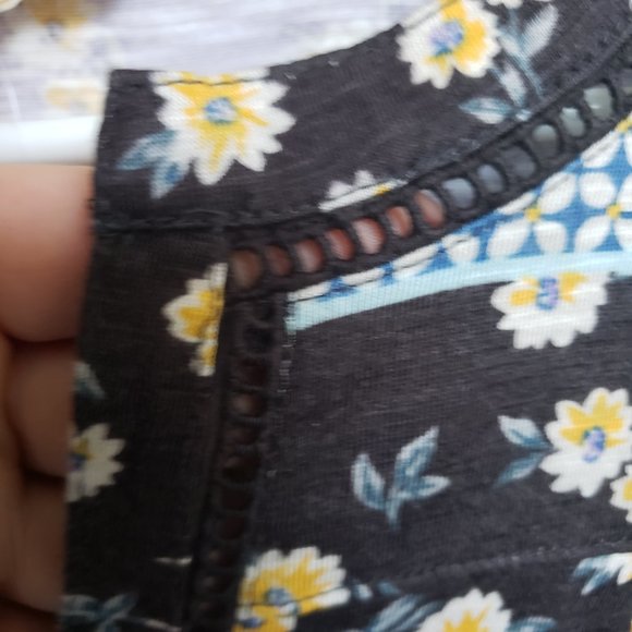 ♥ 2x$25 - Style & Co Long Sleeve Multiprint - Picture 4 of 5